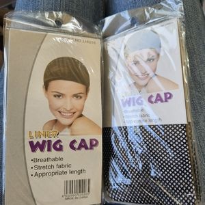 4pk Luner Wig Cap